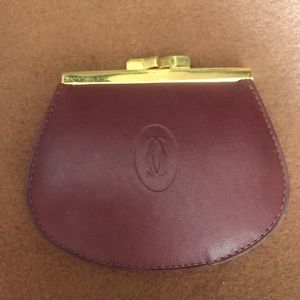 Cartier Santos coin leather Made in France
